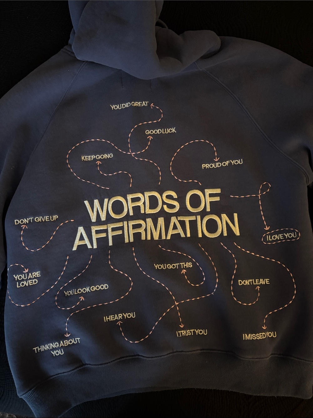 Navy Hoodie - Women's Sweatshirt